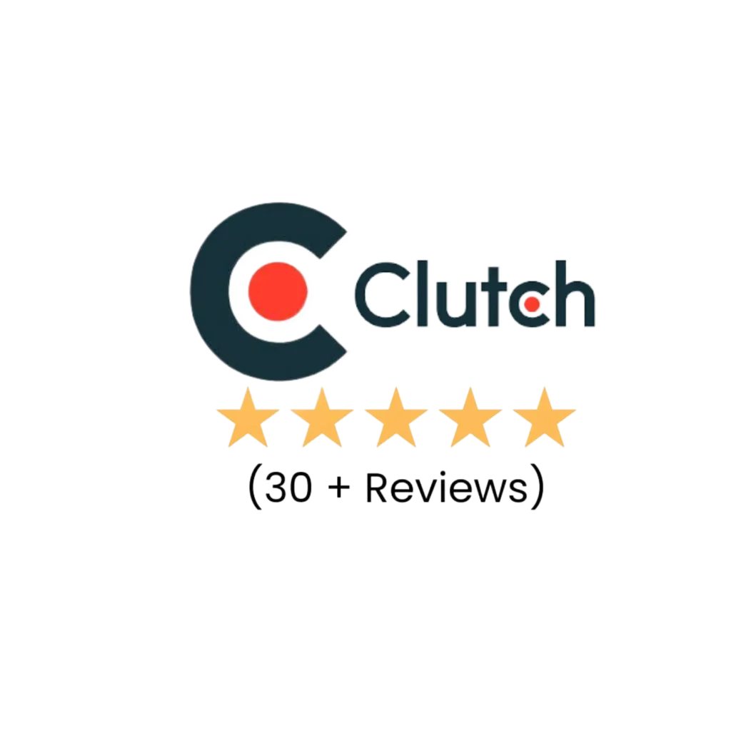 Clutch Rating Badge also signifies that we are the Best Digital Marketing Agency