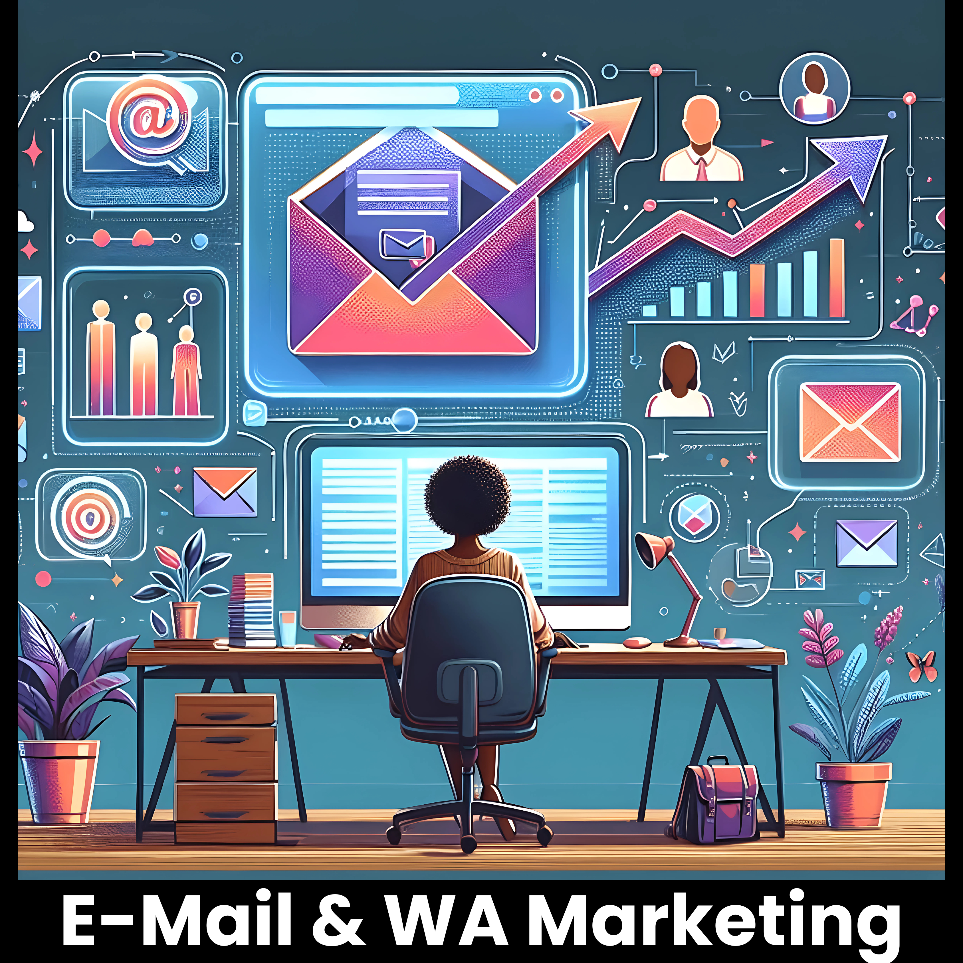 E-Mail & Whatsapp Marketing is a part of Personalized Digital Marketing Strategy of FarReach77 which is the Best Advertising Agency in India.