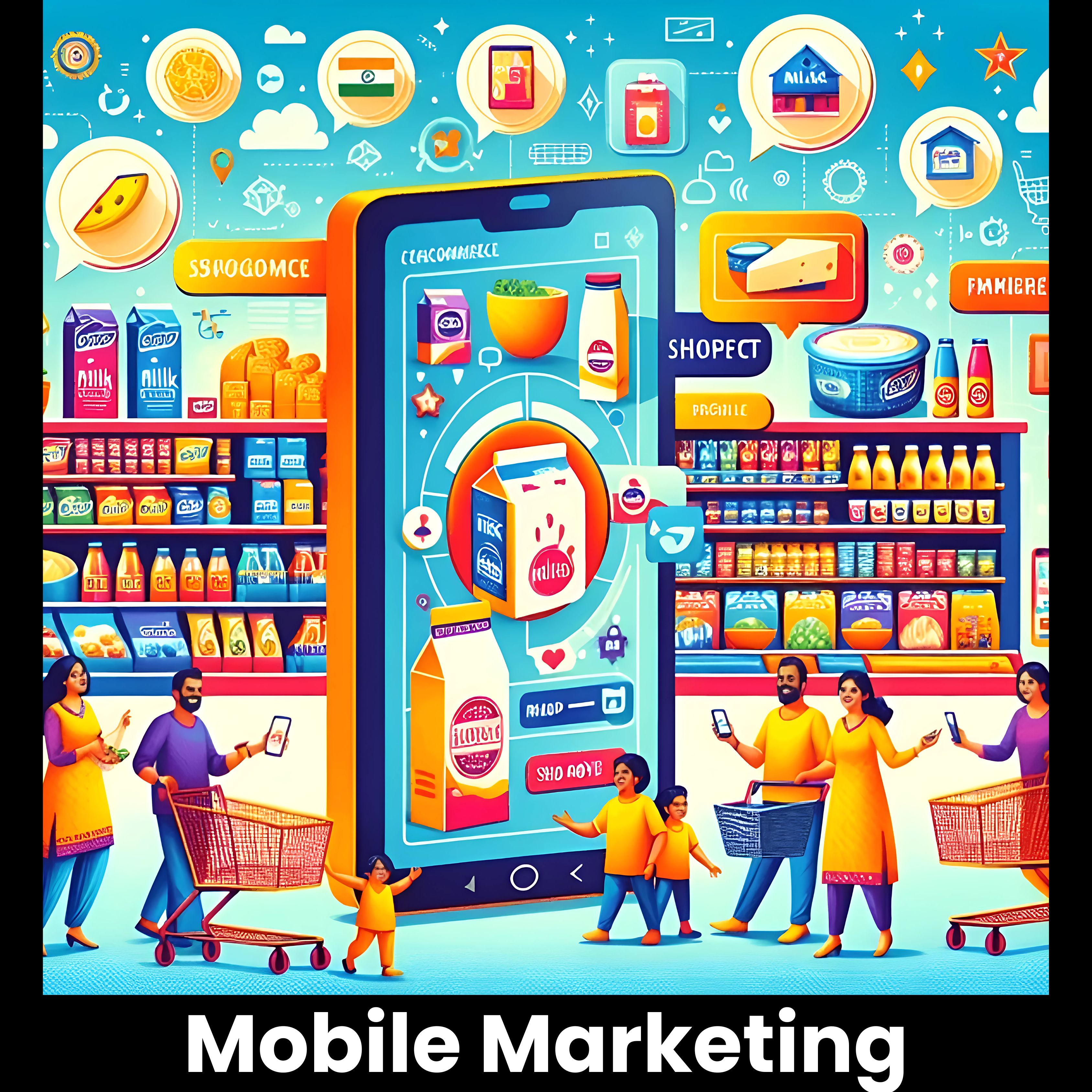 Mobile Marketing is a part of Personalized Digital Marketing Strategy of FarReach77 which is the Best Advertising Agency in India.